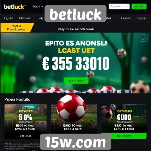 Promoções atrativas estão disponíveis no site Betluck